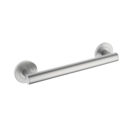 Kibi 12-Inch Stainless Steel Grab Bar - Brushed Nickel KGB1112BN